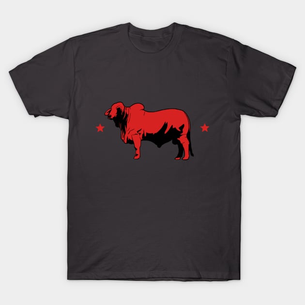 Brahman Bull T-Shirt by TomiAx